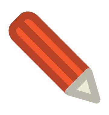 Kalem kalın vektör simgesi