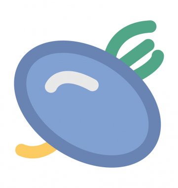 Şalgam kalın vektör simgesi