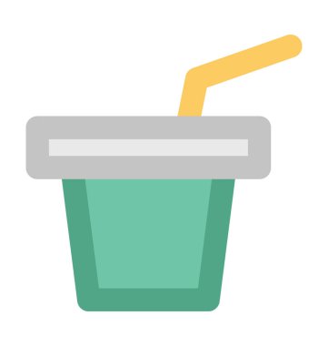 suyu kalın vektör simgesi