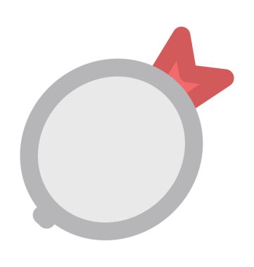 Şalgam kalın vektör simgesi