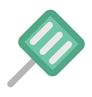 spatula kalın vektör simgesi