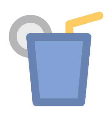 Margarita kalın vektör simgesi