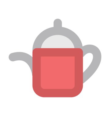 Su ısıtıcısı kalın vektör simgesi