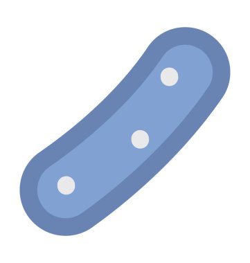 domuz sucuğu kalın vektör simgesi