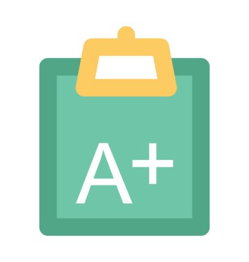 Kan testi kalın vektör simgesi