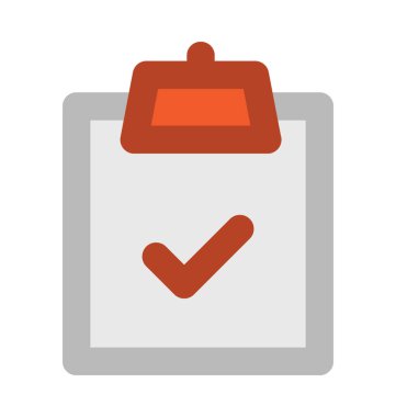 Tıbbi rapor kalın vektör simgesi