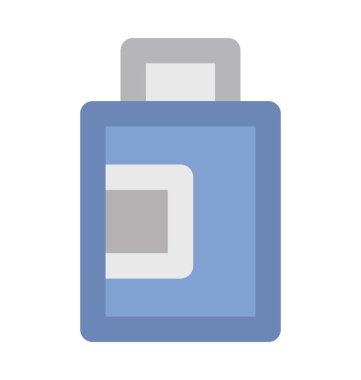 Tıp kavanoz kalın vektör simgesi