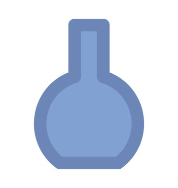 Laboratuvar cam kalın vektör simgesi