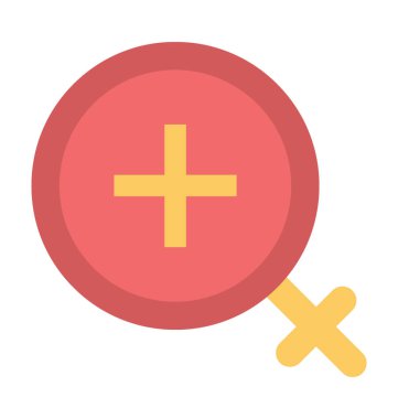 Sağlık kalın vektör simgesi