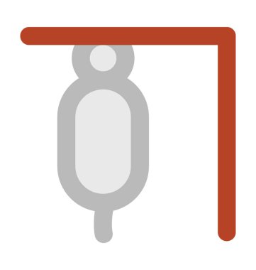 IV damla kalın vektör simgesi