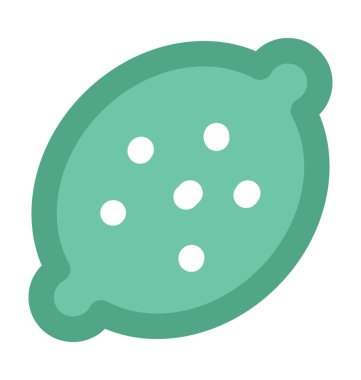 Limon kalın vektör simgesi