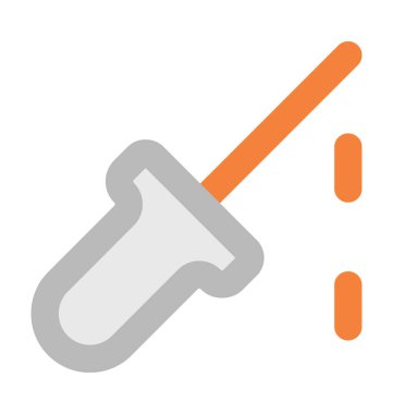 Damlalık kalın vektör simgesi