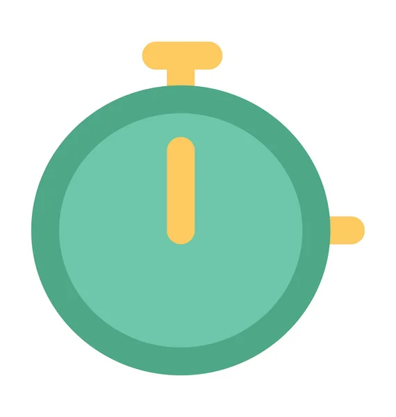 Stop Watch Vet Vector Icon — Stockvector