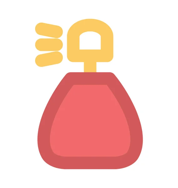 Perfume Bold Vector Icon — Stock Vector