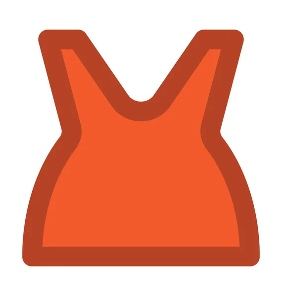 Mini Šaty Tučné Vektorové Ikony — Stockový vektor