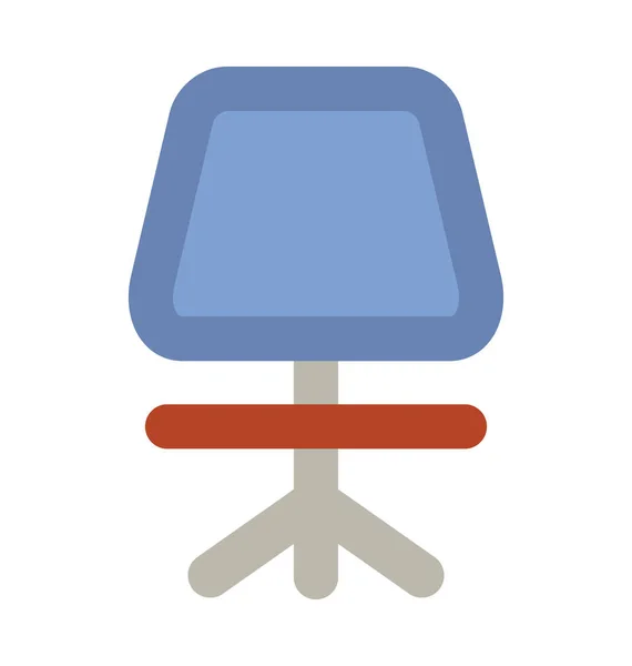 旋转椅子粗体矢量图标 — 图库矢量图片