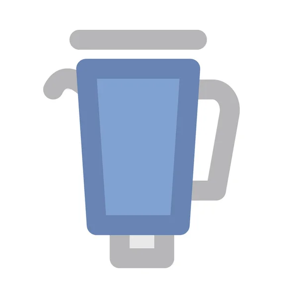 Juicer Jug Bold Vector Ícone — Vetor de Stock