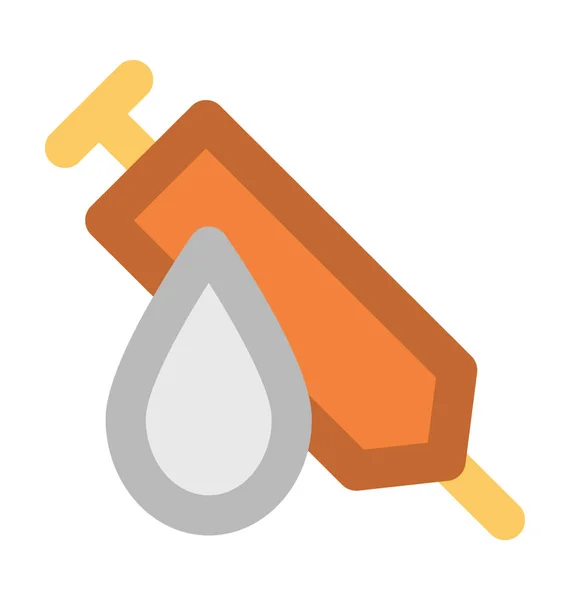 Spuit Vet Vector Icon — Stockvector