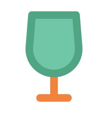 Cam kalın vektör simgesi