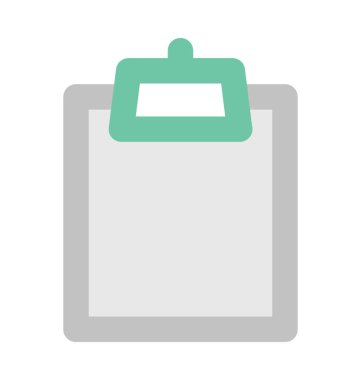 Pano kalın vektör simgesi