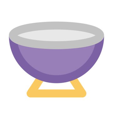 kase kalın vektör simgesi