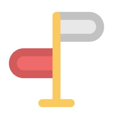 Tabela Pano kalın vektör simgesi 