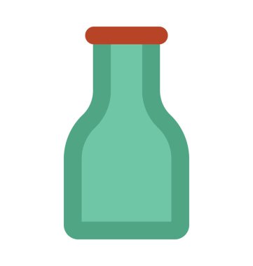 şişe kalın vektör simgesi