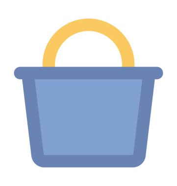 Kova kalın vektör simgesi