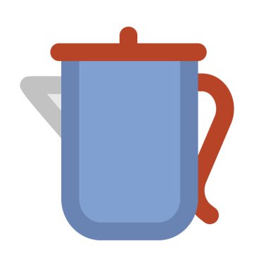 Kupa kalın vektör simgesi