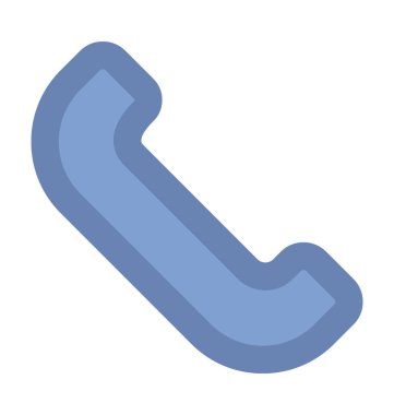 Alıcı kalın vektör simgesi