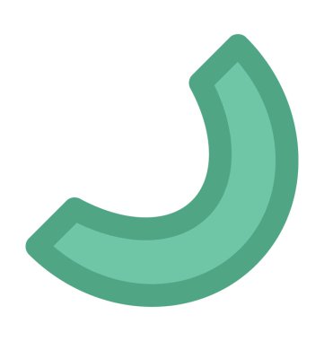 Kavun kalın vektör simgesi