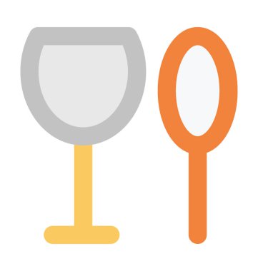 Dondurma kalın vektör simgesi