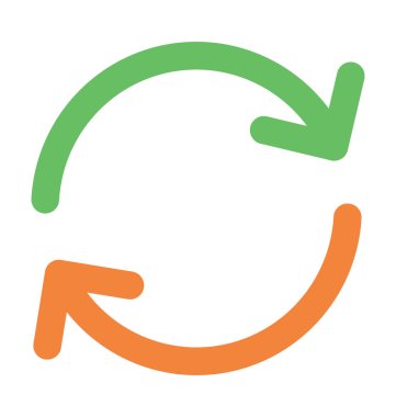 Eşitleme kalın vektör simgesi