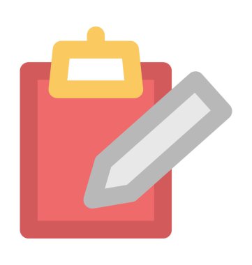 Yazma kalın vektör simgesi