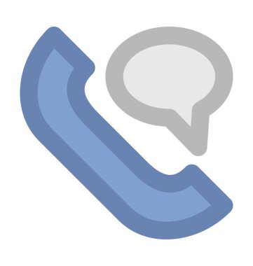 Telekomünikasyon kalın vektör simgesi