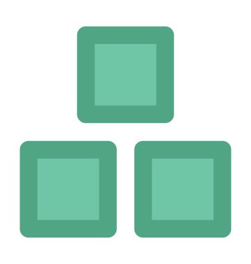 Teslimat paketleri kalın vektör simgesi