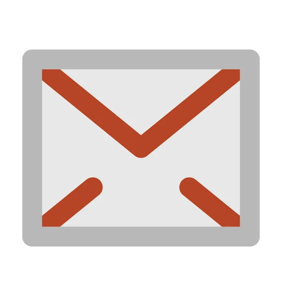 Vector Correo Audaz Icono — Vector de stock