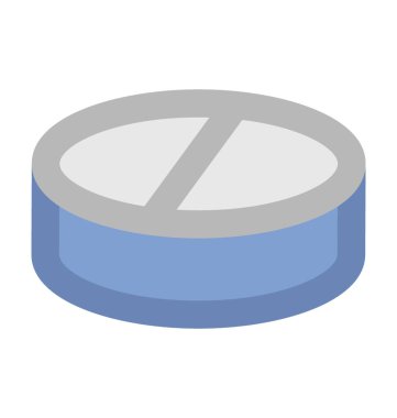 Hapları kalın vektör simgesi