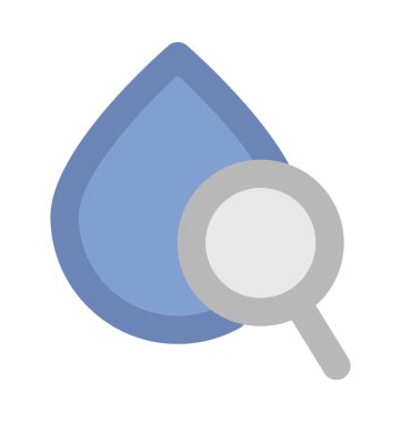 Arama kan kalın vektör simgesi