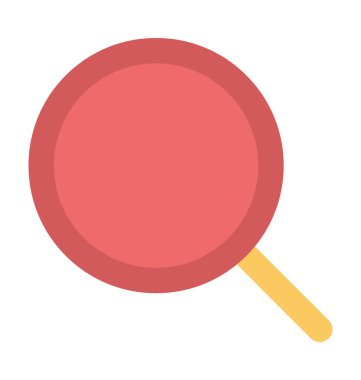 Büyüteç'i kalın vektör simgesi