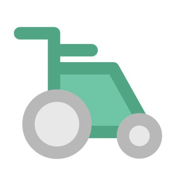 Engelli kalın vektör simgesi