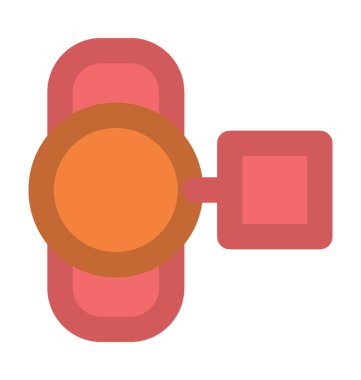 video kamera kalın vektör simgesi