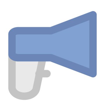 megafon kalın vektör simgesi