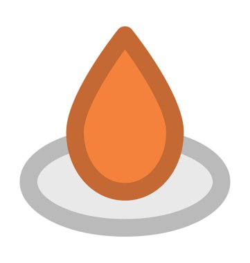 Düz Vektör Simgesini Bırak