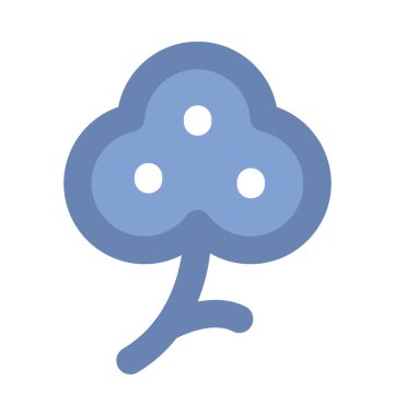 Çiçek Düz Vektör Simgesi