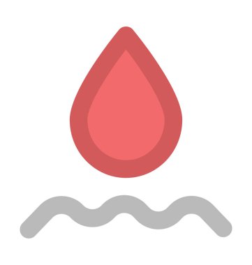 Düz Vektör Simgesini Bırak