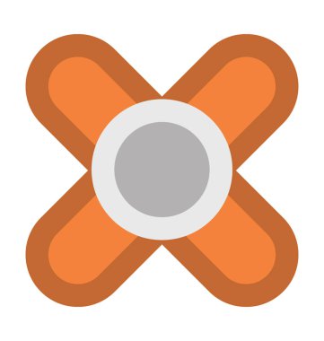 Çiçek Düz Vektör Simgesi