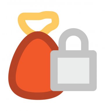 E-ticaret kalın vektör simgesi