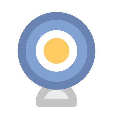 Webcam kalın vektör simgesi