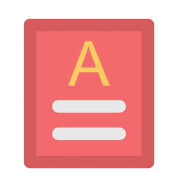 dizüstü bilgisayar düz vektör simgesi